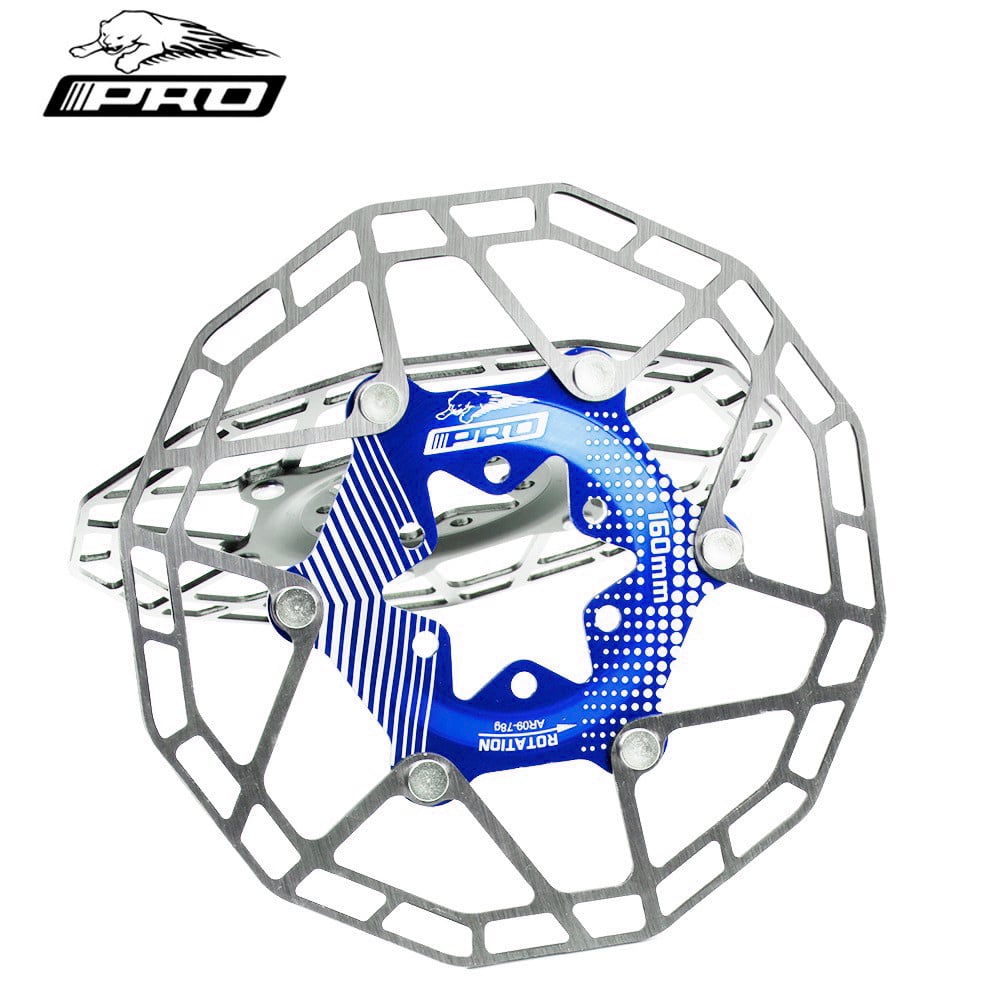 Rotor flotante iiipro 160mm azul – MTBike.cl