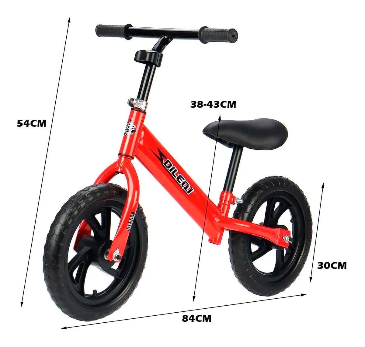 Bicicleta correpasillo rojo