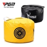 Bolso de golpe golf color amarillo