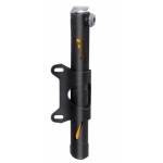 Bombin de mano 20 cm negro c/amarillo