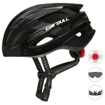 Casco cairbull spark negro c/luz