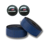 Cinta para manillar goma c/silicona azul