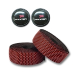 Cinta para manillar goma c/silicona roja