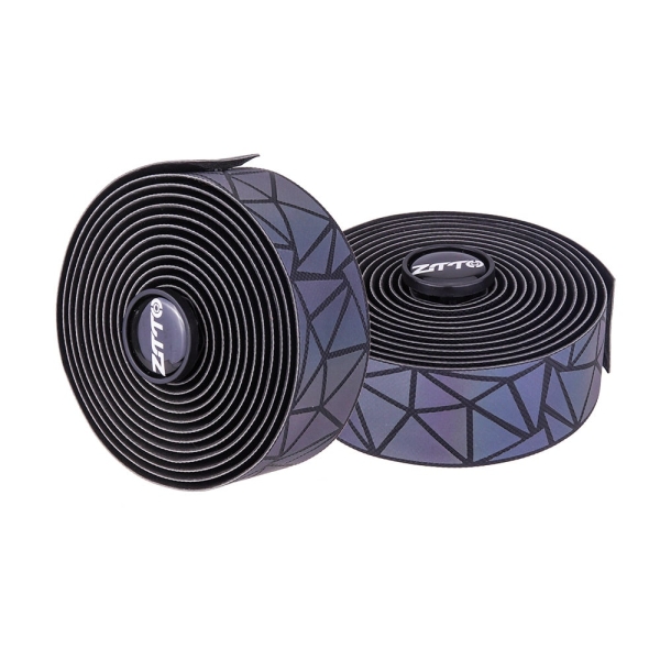 Cinta para manubrio ztto negro - morado