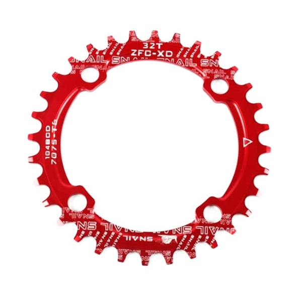 Corona narrow wide bcd104 32t rojo