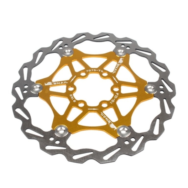 Disco de freno flotante 160mm dorado