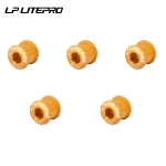 Kit 5 pernos dorados litepro volante