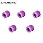 Kit 5 pernos morados litepro volante