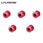 Kit 5 pernos rojos litepro volante