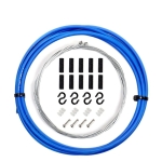 Kit cable cambio (2un) c/funda de cambio azul