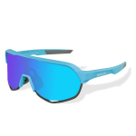 Lente de sol polarizadas mica azul