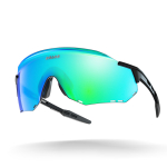 Lente de sol polarizados enlee mica azul/verde