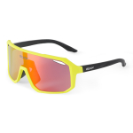 Lentes de sol marco amarillo/negro mica naranja