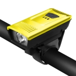 Luz delantera usb color dorado