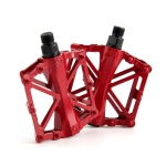 Pedal aluminio rojo