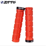 Puño de goma rojo c/lock on