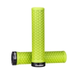 Puño de goma verde c/lock on