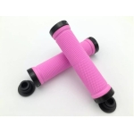 Puño goma rosa c/lock on