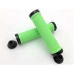 Puño goma verde c/lock on