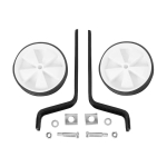 Rueda de apoyo color blanco