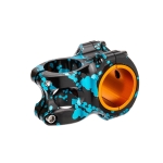 Tee ztto 35 mm 31.8/35mm negro c/turquesa