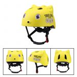 Casco para niños c/ orejas amarillo  s
