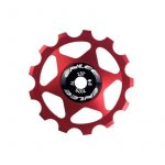 Roldana enlee aluminio roja 13t