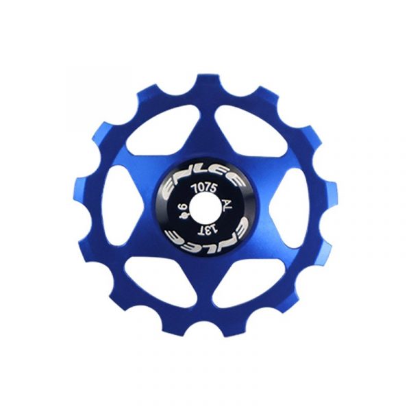 Roldana enlee aluminio azul 13t