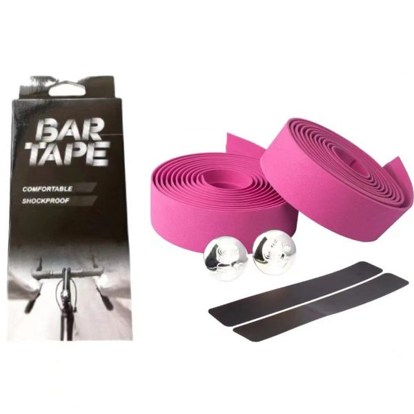 Cinta para manillar goma rosa