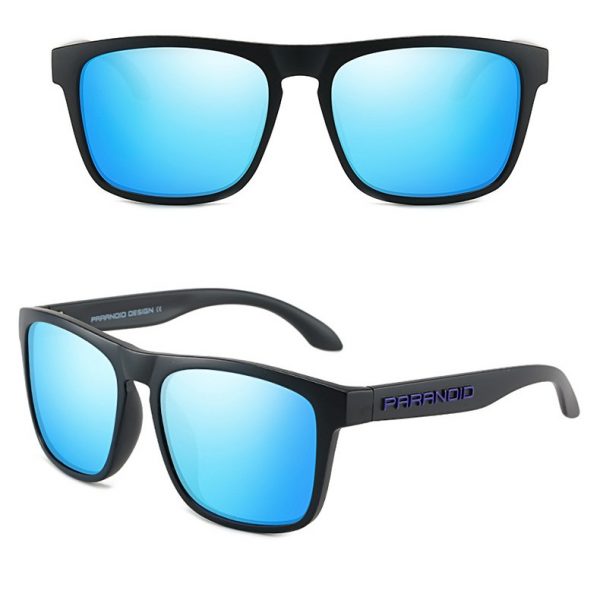 Lentes de sol polarizadas mica azul