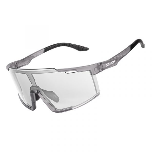 Lentes fotocromaticos marco gris ahumado