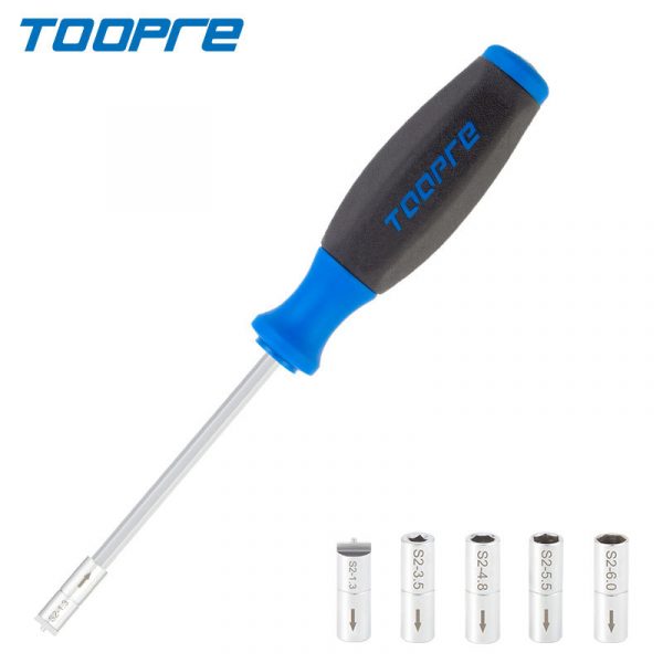 Llave con boquillas para niples tirarayos