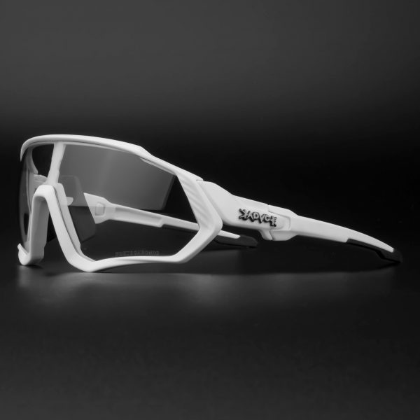 Lentes fotocromaticos marco blanco