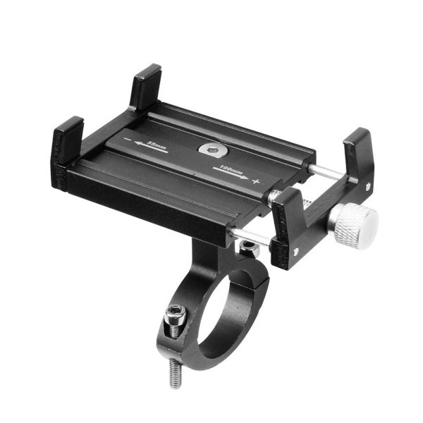 Porta celular aluminio negro