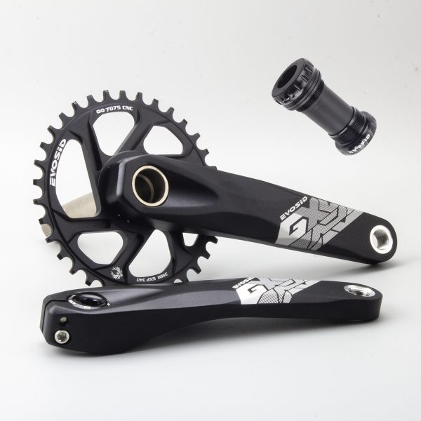 Volante gxp integrado evosid c/motor y corona 34t