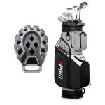 Bolso de golf pgm  anti colision negro/gris