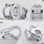 Tee aluminio cnc mecanizada 35mm * 31.8 negra - Imagen 2