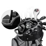 Bolso de golf pgm  anti colision negro/gris - Imagen 2