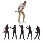 Corrector de swing de golf plegable - Imagen 3