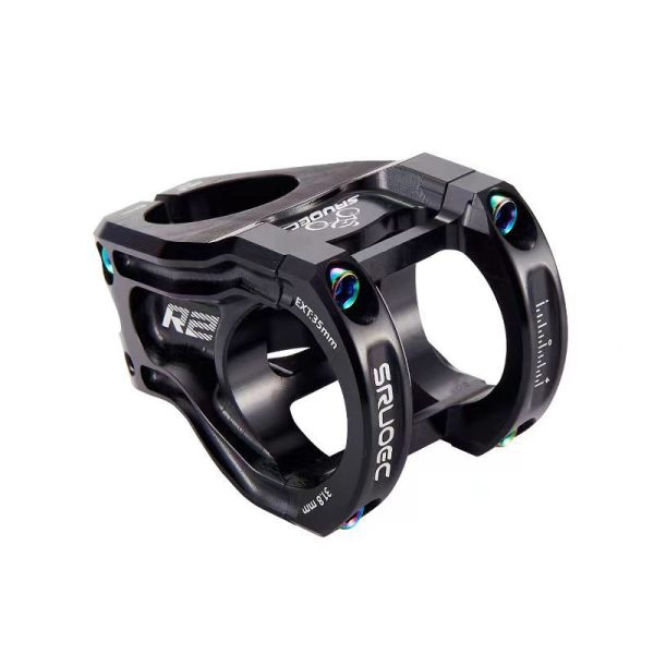 Tee aluminio cnc mecanizada 35mm * 31.8 negra