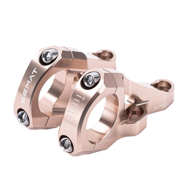 Tee integrada semat 35mm p/manillar 31.8 champagne