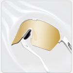 Lentes de sol marco blanco mica verde/azul - Imagen 3