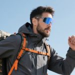 Lentes polarizados marco blanco mica azul - Imagen 2