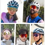 Lentes de sol marco blanco mica verde/azul - Imagen 2