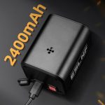 Luz led delantera aluminio 800lm 2400 mah c/bocina - Imagen 5