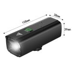 Luz led usb delantera 1600 lm 4000 mah - Imagen 3