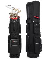 Bolso de golf pgm silencioso con fijador de palos - Imagen 4