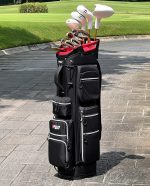 Bolso de golf pgm silencioso con fijador de palos - Imagen 3