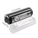 Luz led delantera/trasera bicicleta 1000lm 1800mah - Imagen 2