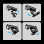 Luz led bicicleta dashcam con camara full hd 1080p - Imagen 5